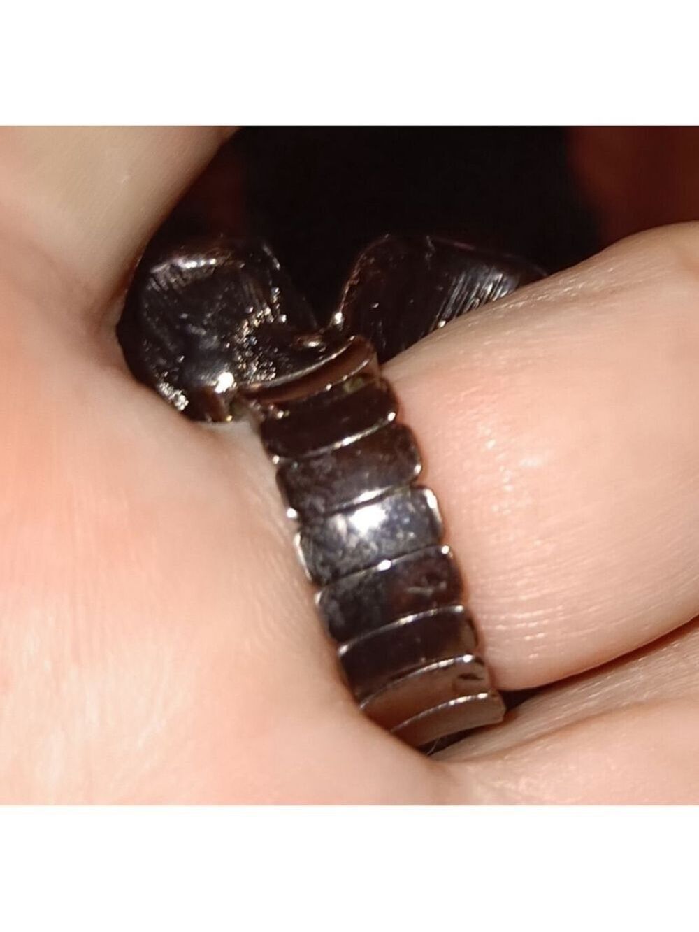 Flower Ring Multicolor Crystal Stretch - Picture 3 of 3
